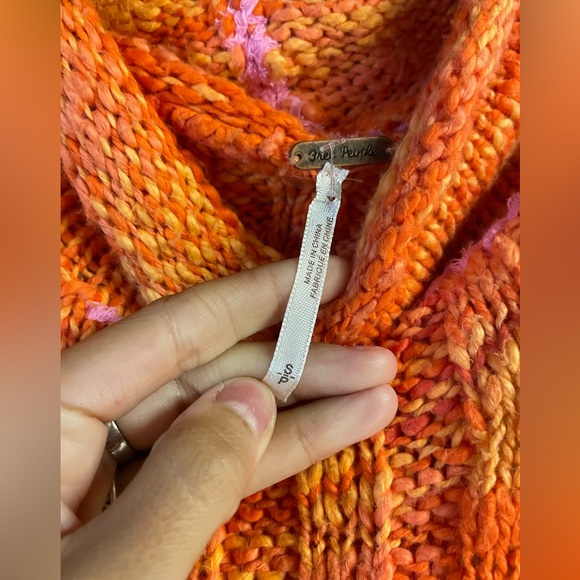 Free People Open Back Sweater Tank Top - Picture 6 of 7